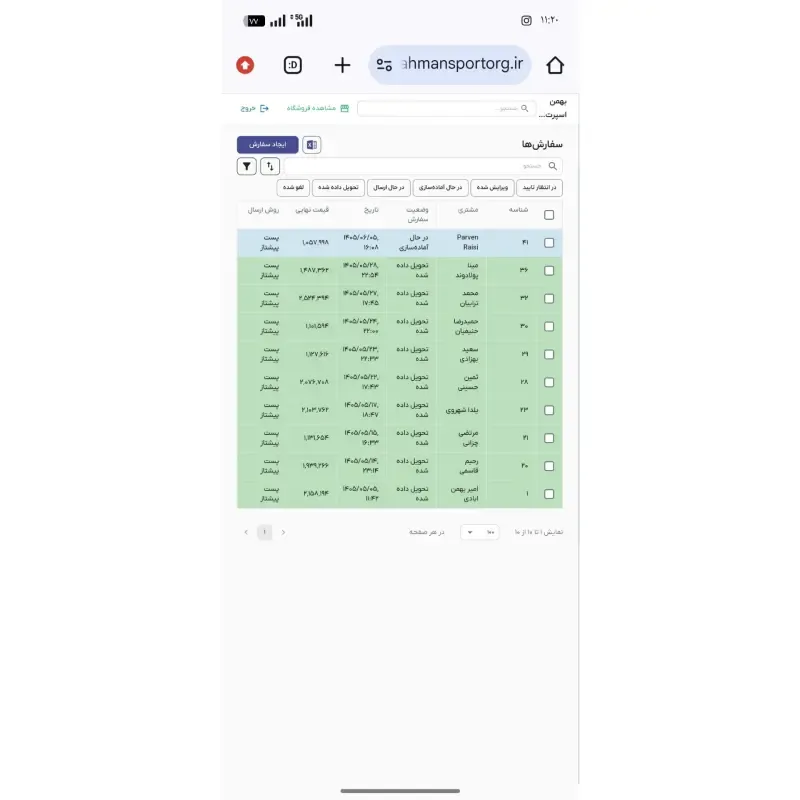 کفش اسپرت مردانه پیاده روی سفید مشکی ویتوکی سایز 41 تا 44